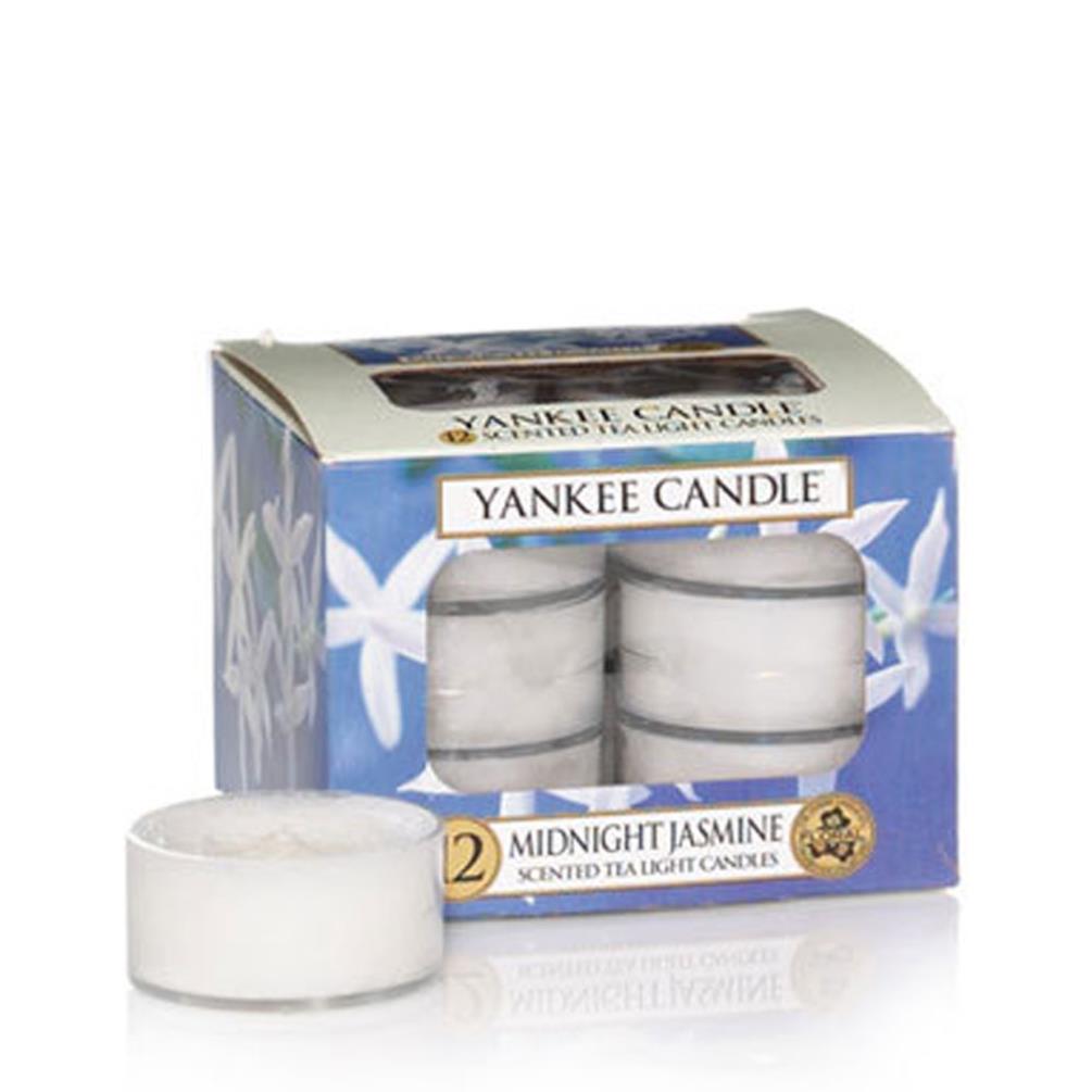 Yankee Candle Midnight Jasmine Tea Lights (Pack of 12) £6.29